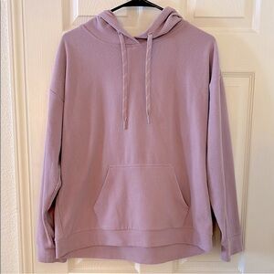 Lavender Pink Women's Pullover Hoodie Sweatshirt